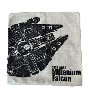 Star Wars Linen Screen Print Pillow Cover